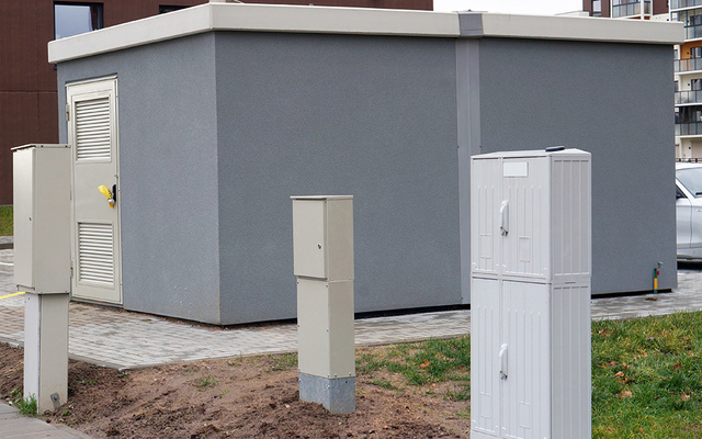 Trafo­stationen bei Relais Elektrohandwerk GmbH in Elstra OT Rauschwitz