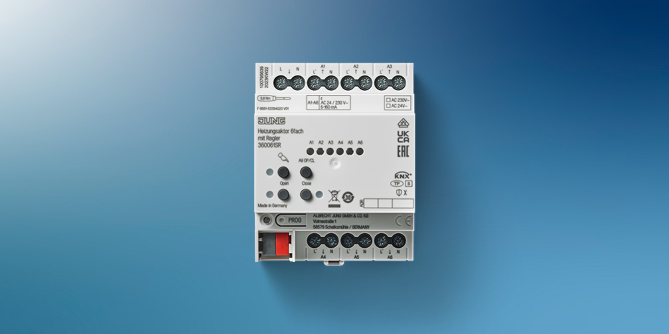 KNX Heizungsaktor 6-fach bei Relais Elektrohandwerk GmbH in Elstra OT Rauschwitz