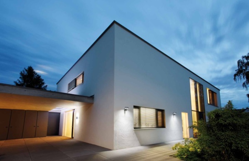 Aussenbeleuchtung bei Relais Elektrohandwerk GmbH in Elstra OT Rauschwitz