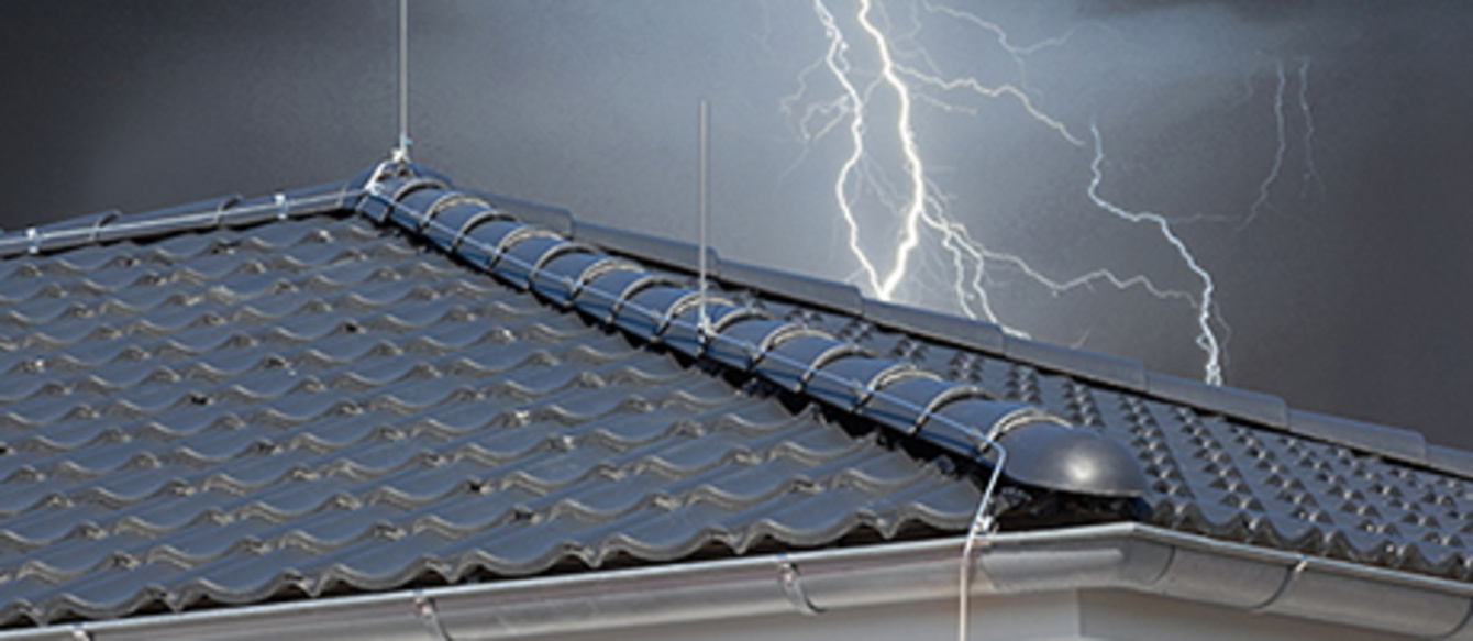 Äußerer Blitzschutz bei Relais Elektrohandwerk GmbH in Elstra OT Rauschwitz