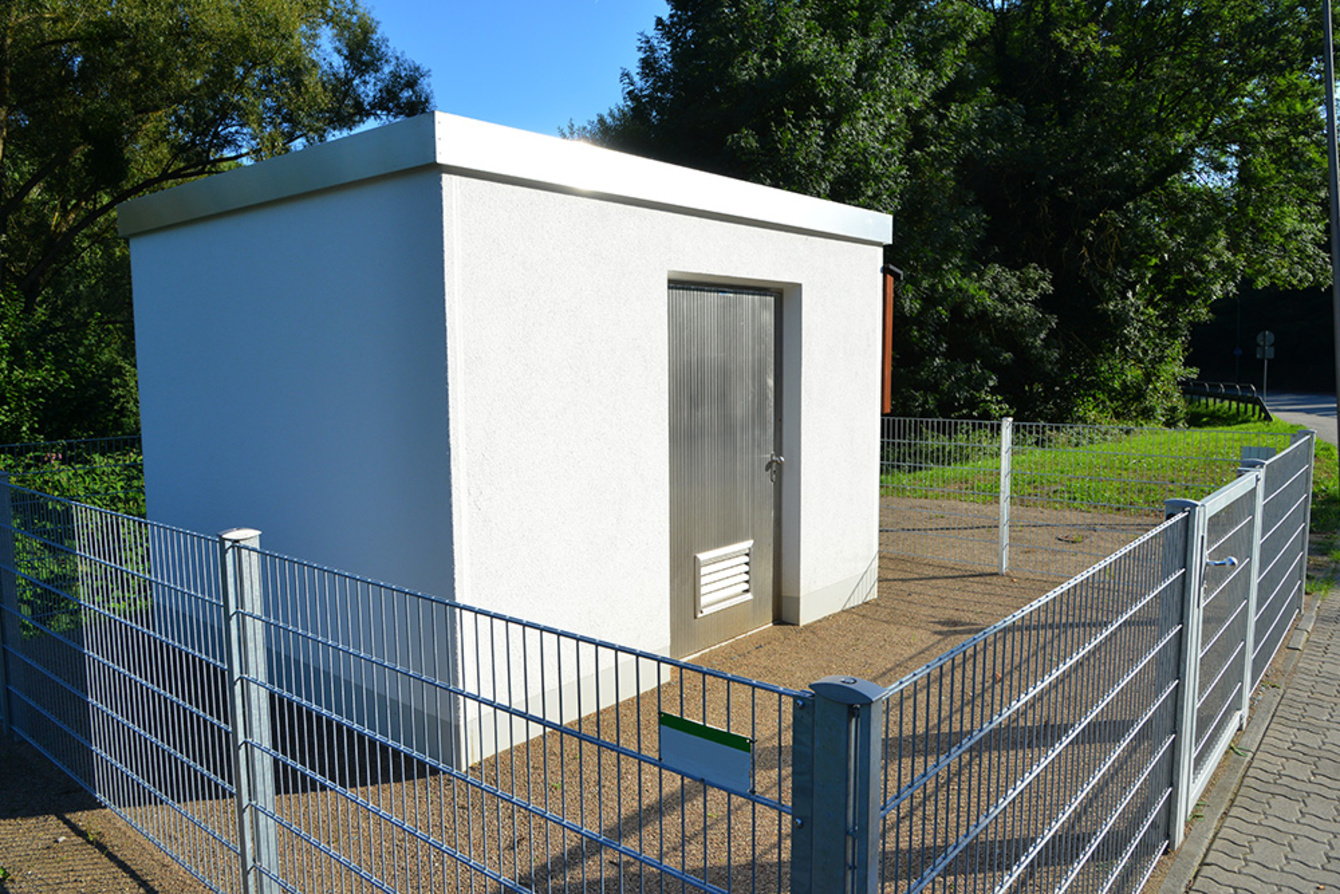 Trafo­stationen bei Relais Elektrohandwerk GmbH in Elstra OT Rauschwitz